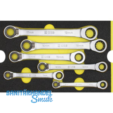 WGB Moflex Modul M Doppelring-Ratschenschl�ssel mit Stopring 6160 6-teilig