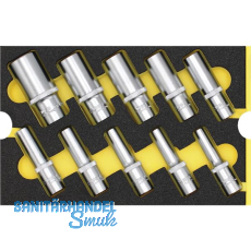 WGB Moflex Modul M Steckschlüssel-Einsätze, 6-kant, lang 6120 10-teilig WGB Moflex Modul M Steckschlüssel-Einsätze, 6-kant, lang 6120 10-teilig