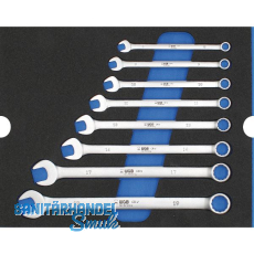 WGB Moflex Modul L Ringmaulschlüssel extra lang 6170 8-teilig WGB Moflex Modul L Ringmaulschlüssel extra lang 6170 8-teilig