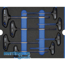 WGB Moflex Modul L Sechskant-Stiftschlüssel mit Quergriff 6390 8-teilig WGB Moflex Modul L Sechskant-Stiftschlüssel mit Quergriff 6390 8-teilig