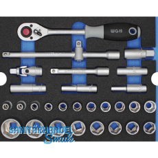 WGB Moflex Modul L Steckschl�ssel-Garnitur 6020 29-teilig