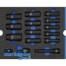 WGB Moflex Modul L Kraft-Eins�tze, 6-kant, lange Ausf�hrung 6230 15-teilig