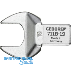 GEDORE Einsteckmaulschl�ssel 7118-24 Aufnahme 14 x 18 vierkant 24 mm