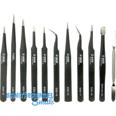WGB Pinzettenset ESD 12-teilig WGB Pinzettenset ESD 12-teilig