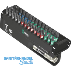 WERA Bit-Check 30 Impaktor 2 PH/PZ/Torx®/Innensechskant/Außensechskant 30-teilig WERA Bit-Check 30 Impaktor 2 PH/PZ/Torx®/Innensechskant/Außensechskant 30-teilig
