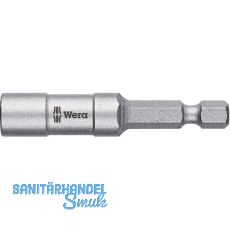 WERA Universal Bithalter 890/4/1 mit Sprengring 1/4"sechskant L�nge 57 mm