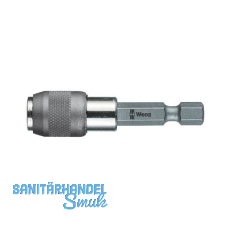 WERA Schnellwechsel Bithalter 894/4/1K kurz ohne Magnet 1/4"sechskant 51 mm