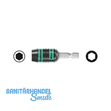 WERA Universal Bithalter Rapidaptor 887/4RR mit Ringmagnet 1/4"sechskant 57 mm
