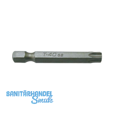 Bit-Einsatz 1/4"sechskant TX 40/Länge 50 mm Torx® Bit-Einsatz 1/4"sechskant TX 40/Länge 50 mm Torx®
