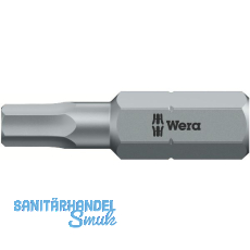 WERA Bit-Einsatz 840/1Z 1/4"sechskant 10.0/25 mm Innensechskant WERA Bit-Einsatz 840/1Z 1/4"sechskant 10.0/25 mm Innensechskant