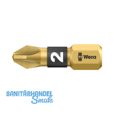 WERA Diamant-Bit-Einsatz 855/1BDC 1/4"sechskant PZ 2/25 mm Pozidriv