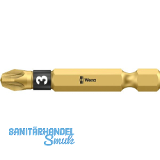 WERA Diamant-Bit-Einsatz 855/4BDC lang 1/4"sechskant PZ 3/50 mm Pozidriv WERA Diamant-Bit-Einsatz 855/4BDC lang 1/4"sechskant PZ 3/50 mm Pozidriv