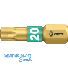 WERA Diamant-Bit-Einsatz 867/1BDC 1/4"sechskant TX 20/25 mm Torx�