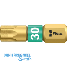 WERA Diamant-Bit-Einsatz 867/1BDC 1/4"sechskant TX 30/25 mm Torx�
