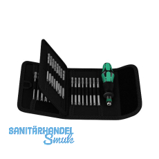 WERA Bit Satz Kraftform Kompakt 62 in Tasche 33-teilig