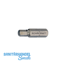 BOHRCRAFT Bit-Einsatz Code 6160 1/4"sechskant 3,0/25 mm Innensechskant BOHRCRAFT Bit-Einsatz Code 6160 1/4"sechskant 3,0/25 mm Innensechskant