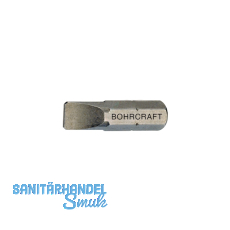 BOHRCRAFT Bit-Einsatz Code 6100 1/4"sechskant 6,0 x 1,0 x 25 mm Schlitz