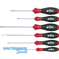 WIHA E-Schraubendreher Set SoftFinisch Schlitz/Phillips 6-teilig WIHA E-Schraubendreher Set SoftFinisch Schlitz/Phillips 6-teilig