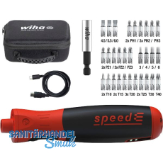 WIHA E-Schraubendreher Set Pocket Drive Schlitz/Phillips/PZ/Torx/6-kant 35-tlg