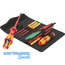 WERA VDE-Wechselklingen-Satz KK Turbo i Imperial PH/PZS/Torx®/Schlitz 16-teilig WERA VDE-Wechselklingen-Satz KK Turbo i Imperial PH/PZS/Torx®/Schlitz 16-teilig