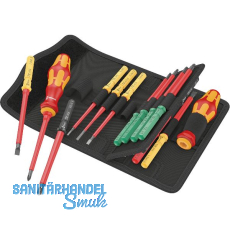 WERA VDE-Wechselklingen-Satz KK 17 Universal 1 PH/PZ/PZS/Torx®/Schlitz 17-teilig WERA VDE-Wechselklingen-Satz KK 17 Universal 1 PH/PZ/PZS/Torx®/Schlitz 17-teilig