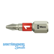 WERA Bit-Einsatz Edelstahl 3851/1TS 1/4"sechskant PH 1/25 mm Phillips