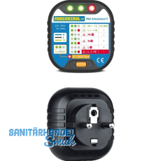 PANCONTROL Steckdosen-Pr�fer PAN Schukotest FI