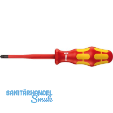 WERA VDE-Schraubendreher 165 iS PZ/S 1/80 mm Pozidriv/Schlitz