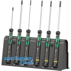WERA Elektronik-Schraubendreher-Satz 2035/6 B Phillips/Schlitz 6-teilig WERA Elektronik-Schraubendreher-Satz 2035/6 B Phillips/Schlitz 6-teilig