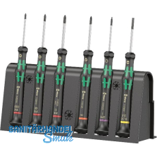 WERA Elektronik-Schraubendreher-Satz 2050/6 Rack 6-teilig WERA Elektronik-Schraubendreher-Satz 2050/6 Rack 6-teilig