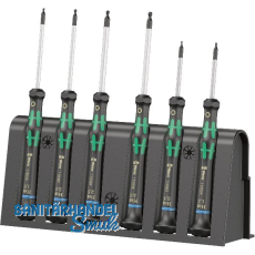 WERA Elektronik-Schraubendreher-Satz 2052/6 Innensechskant 6-teilig WERA Elektronik-Schraubendreher-Satz 2052/6 Innensechskant 6-teilig