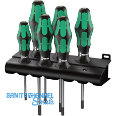 WERA Schraubendreher-Satz Kraftform Plus 367/6 HF Torx® 6-teilig WERA Schraubendreher-Satz Kraftform Plus 367/6 HF Torx® 6-teilig