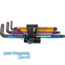 WERA Sechskant Stiftschlüssel-Satz 950/9 Hex-Plus MC HF 1 9-teilig WERA Sechskant Stiftschlüssel-Satz 950/9 Hex-Plus MC HF 1 9-teilig