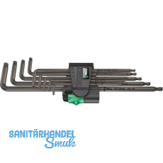 WERA Torx®-Stiftschlüssel-Satz 967/9 TX XL 1 TX8-40 9-teilig WERA Torx®-Stiftschlüssel-Satz 967/9 TX XL 1 TX8-40 9-teilig