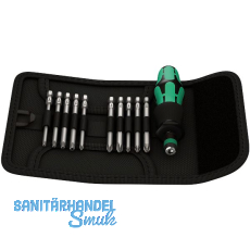 WERA Bit-Satz Kraftform Kompakt 41 in Falttasche 11-teilig