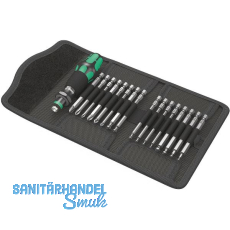 WERA Bit-Satz Kraftform Kompakt 60 KK in Falttasche 17-tlg. WERA Bit-Satz Kraftform Kompakt 60 KK in Falttasche 17-tlg.