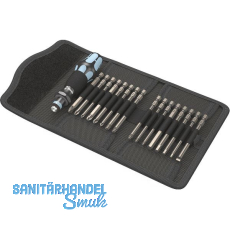 WERA Bit-Satz Kraftform Kompakt 60 Edelstahl in Falttasche 17-tlg. WERA Bit-Satz Kraftform Kompakt 60 Edelstahl in Falttasche 17-tlg.