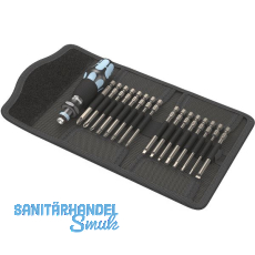 WERA Bit-Satz Kraftform 60 Imperial Edelstahl in Falttasche 17-tlg. WERA Bit-Satz Kraftform 60 Imperial Edelstahl in Falttasche 17-tlg.