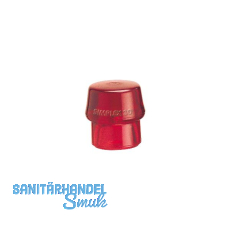 HALDER Schonhammer-Einsatz Kopf � 60 mm Plastik rot