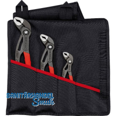 KNIPEX Wasserpumpenzangen-Set Cobra 001955S9, 3-teilig in Rolltasche SW 30-60 mm KNIPEX Wasserpumpenzangen-Set Cobra 001955S9, 3-teilig in Rolltasche SW 30-60 mm