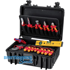 KNIPEX Werkzeugkoffer Robust23-Start Elektro 002134HLS2, 470x190x370mm 24-teilig KNIPEX Werkzeugkoffer Robust23-Start Elektro 002134HLS2, 470x190x370mm 24-teilig
