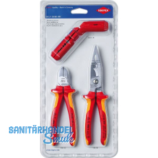KNIPEX Elektro-Installationsset 003130BKV01 3-teilig