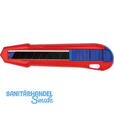 KNIPEX Universalmesser CutiX� Type 9010165BK mit 18 mm Abbrechklinge