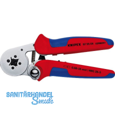 KNIPEX Crimpzange selbsteinstellend Seiteneinführung 0,08-10/16 mm², L=180 mm KNIPEX Crimpzange selbsteinstellend Seiteneinführung 0,08-10/16 mm², L=180 mm