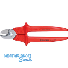 KNIPEX Kabelschere VDE 9506 f�r Kabel 16 mm/50 mm�, KS-Griff isoliert, L=230 mm