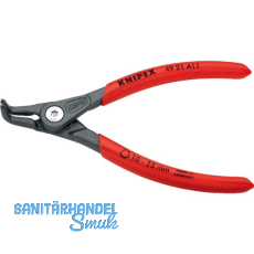 KNIPEX Pr�zisions Sicherungsringzange 4921 A11 DIN 5254 B au�en gebogen
