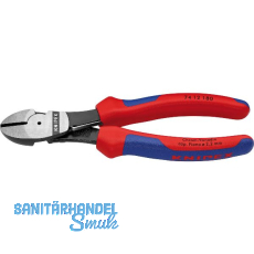 KNIPEX Kraft-Seitenschneider mit Feder DIN 5749 2K-Griff Länge 180 mm KNIPEX Kraft-Seitenschneider mit Feder DIN 5749 2K-Griff Länge 180 mm