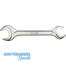 WGB Doppelmaulschl�ssel DIN895 12 x 14 mm Maulstellung 15� verchromt