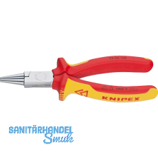 KNIPEX VDE-Rundzange DIN 5745 mit kurzen, runden Backen L�nge 160 mm