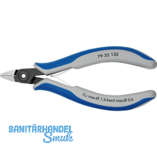 KNIPEX Präzisions-Elektronik-Seitenschneider 7932 DIN 9654 spitz Facette L=125mm KNIPEX Präzisions-Elektronik-Seitenschneider 7932 DIN 9654 spitz Facette L=125mm